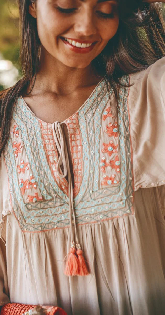 Hippy Chick Maxi Kleid Vera