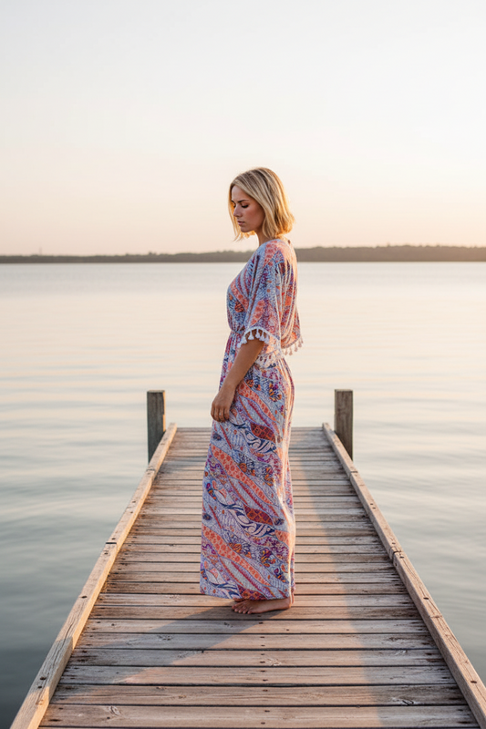Hippy Chick Maxi Kleid Kayla