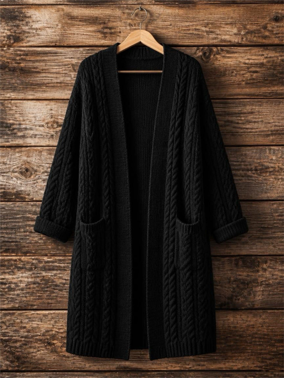 Eleganter-Strickmantel Allegra