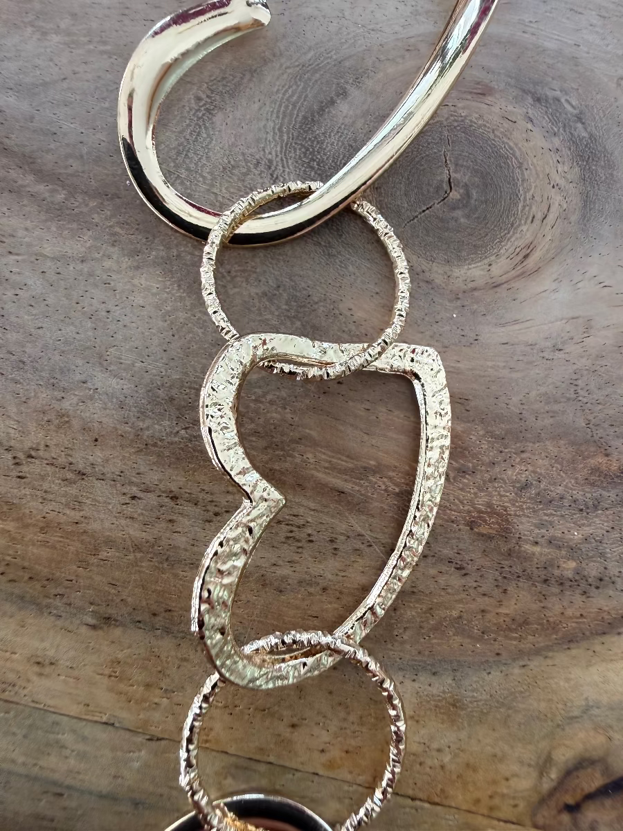 Kette mit Herzen