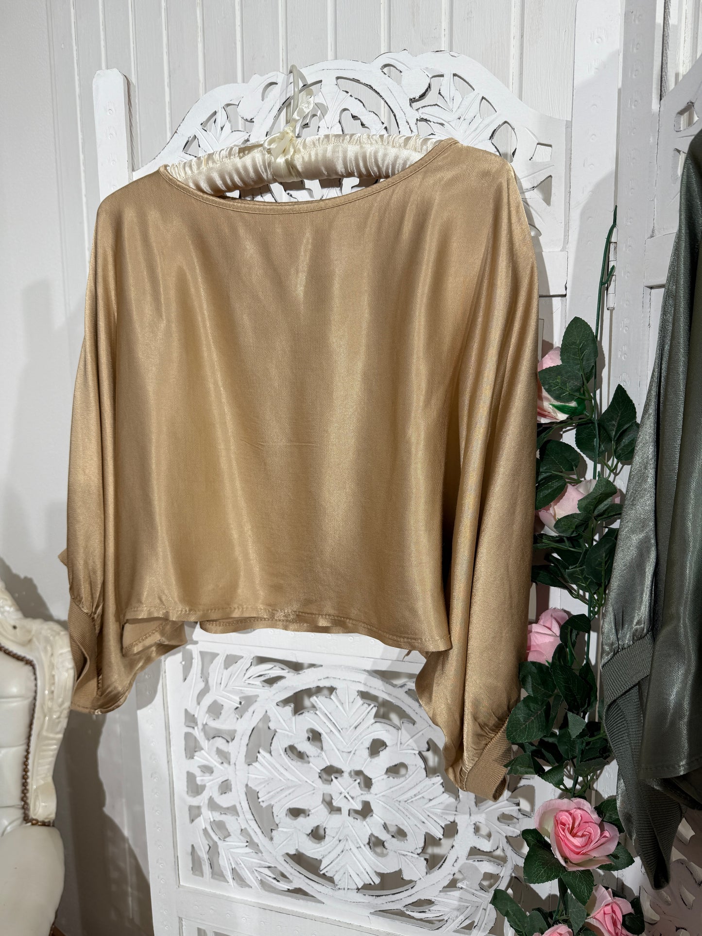 Satin Top Alice
