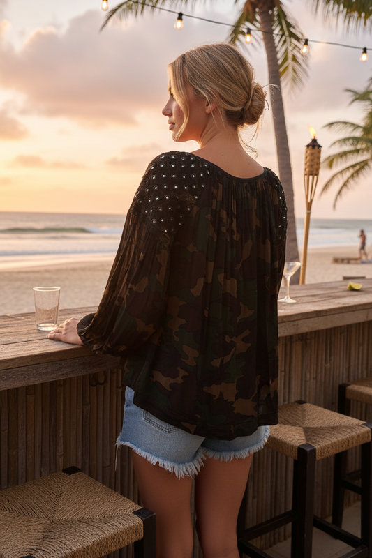 Miss June Bluse F-61