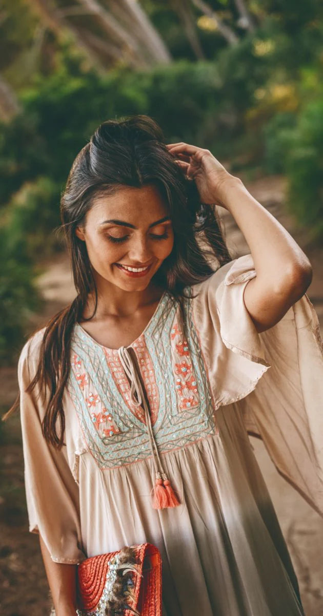 Hippy Chick Maxi Kleid Vera