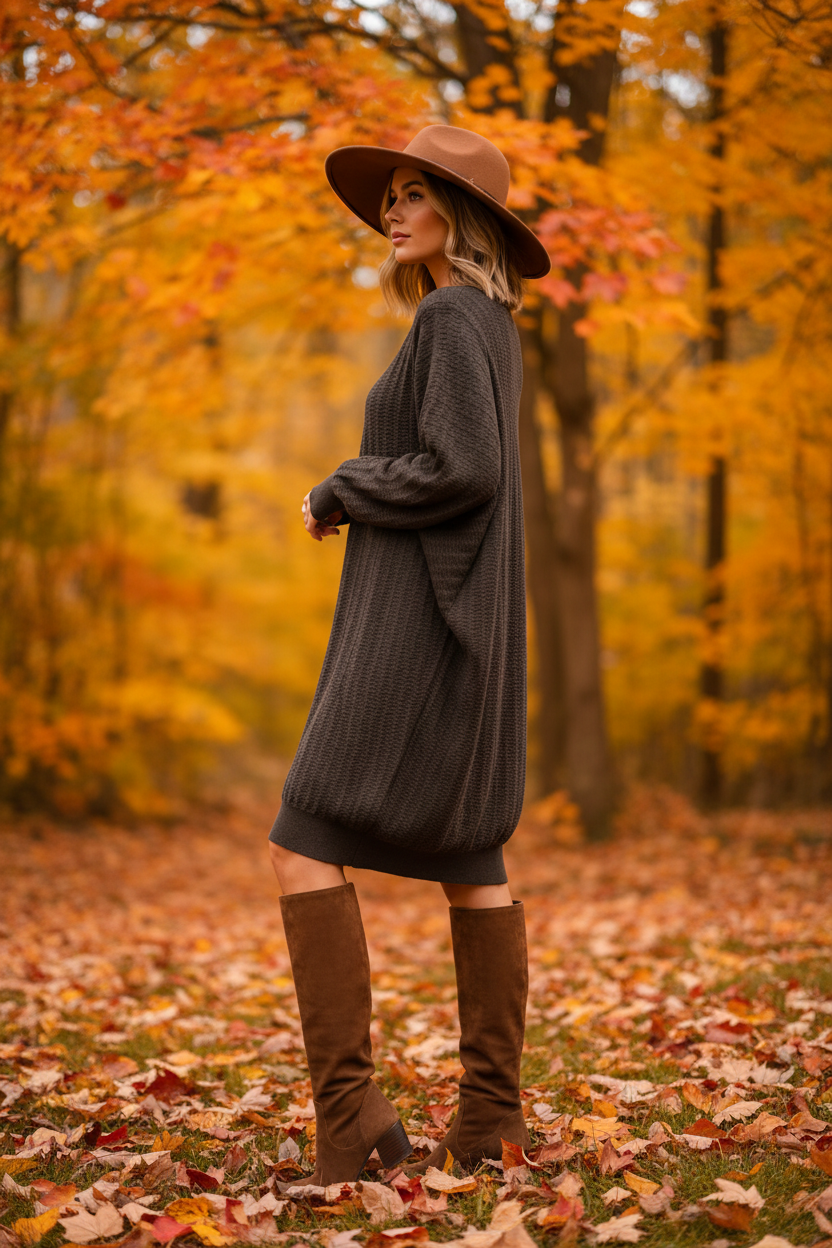 Strickjacken Kleid