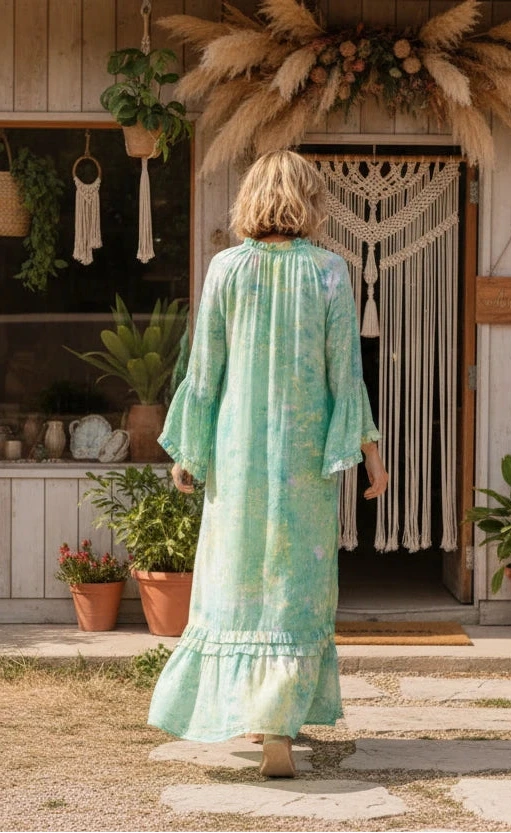 Hippy Chick Maxi Kleid Sarita