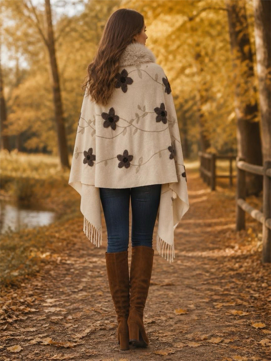 Poncho Schal