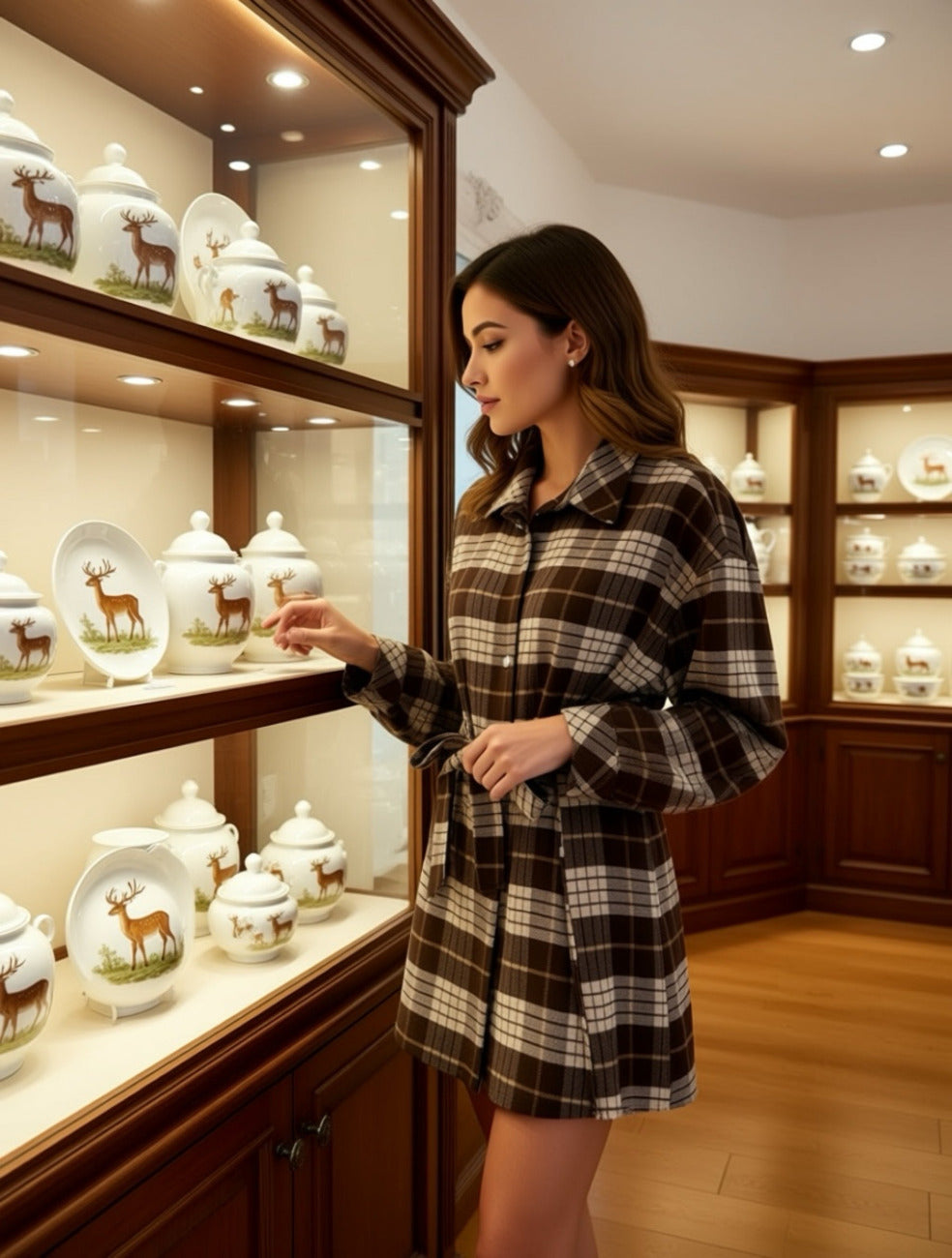 Hemdbluse Kleid Tania