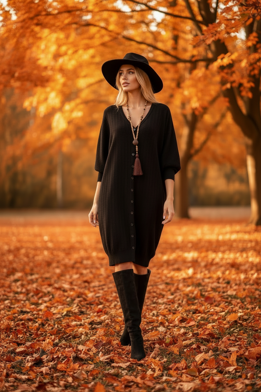 Strickjacken Kleid