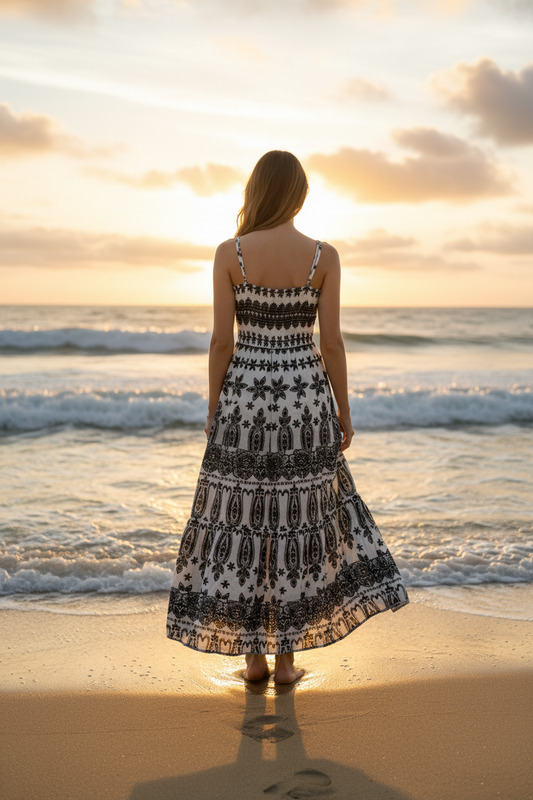 Antica Sartoria Ibiza Mode Hippy Chick Sommerkleider Miss June Piti Cuiti Strandkleider Boho Jaase Boheme Hot Lava bei Zaimara RubyYaYa. Pho Salty Skin Beach Wear Ibiza Fashion Kleid Maxi Kleid Mode Gipsy Isla Ibiza Bekleidung Alma en Pena