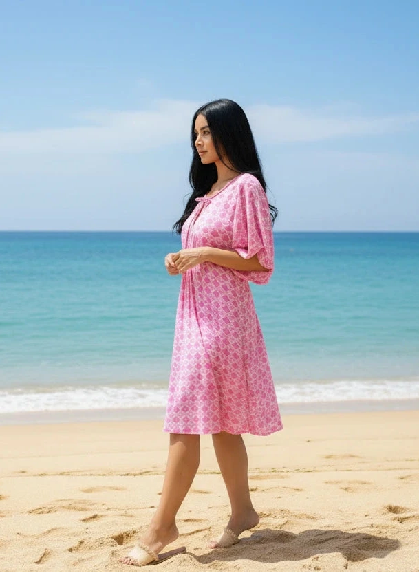 Hippy Chick Tori Kleid Abanico