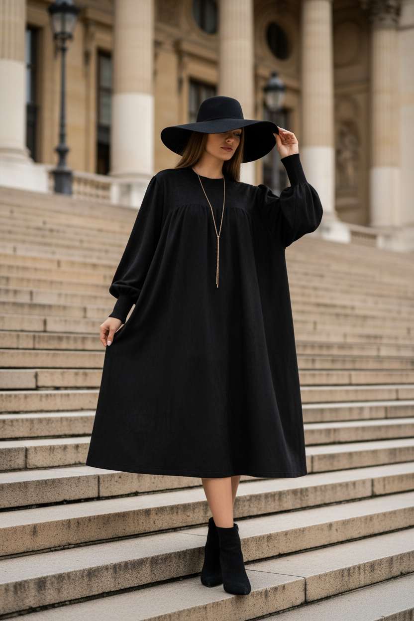 Strickkleid Autumn Elegance