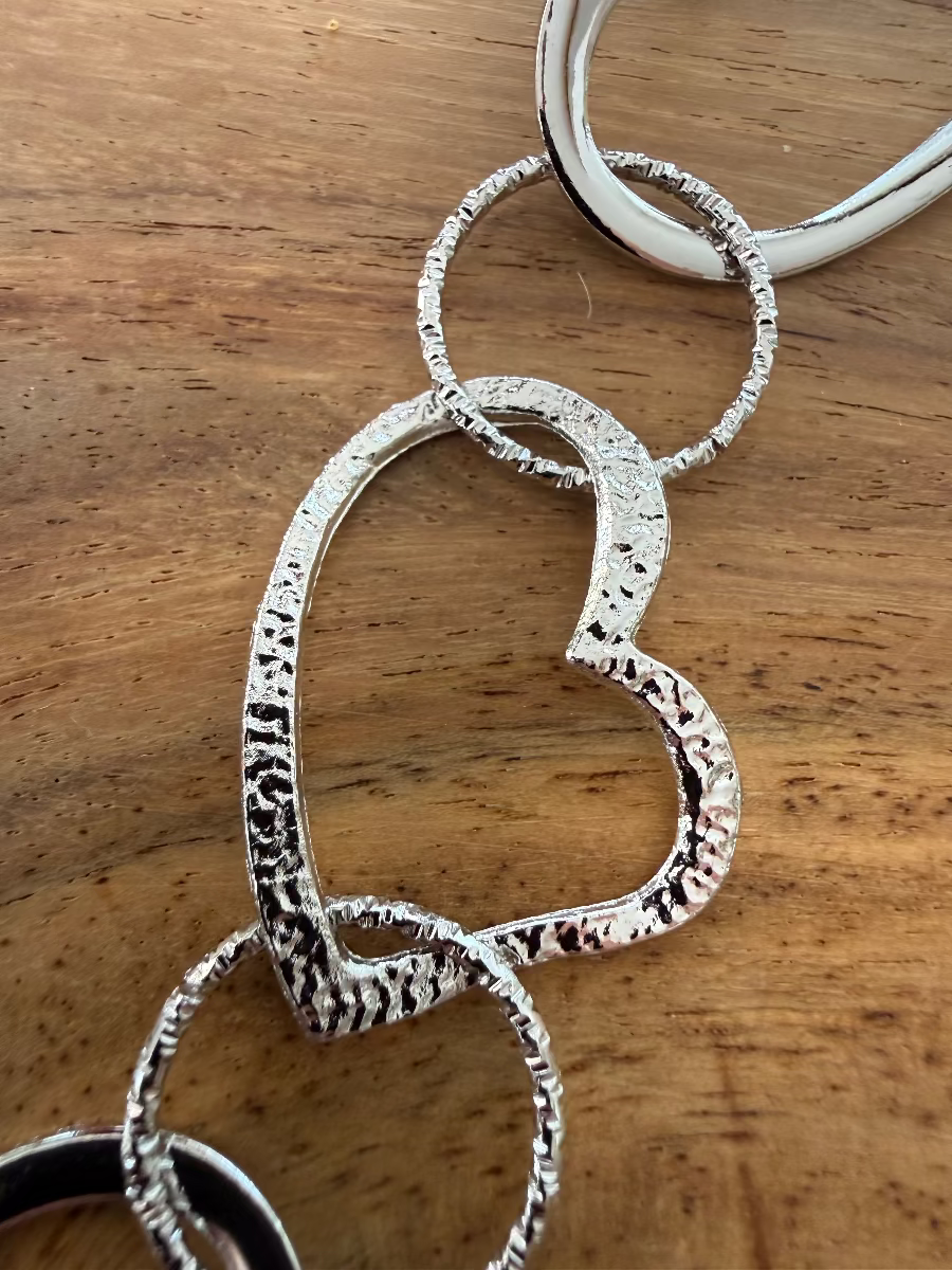 Kette mit Herzen
