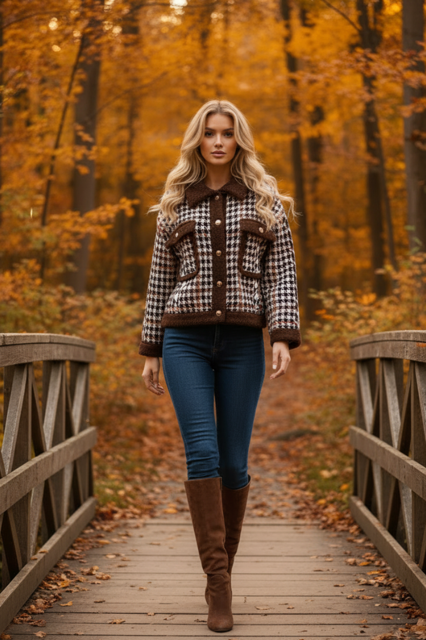 Hacienda Jacke „Autumn Coco“