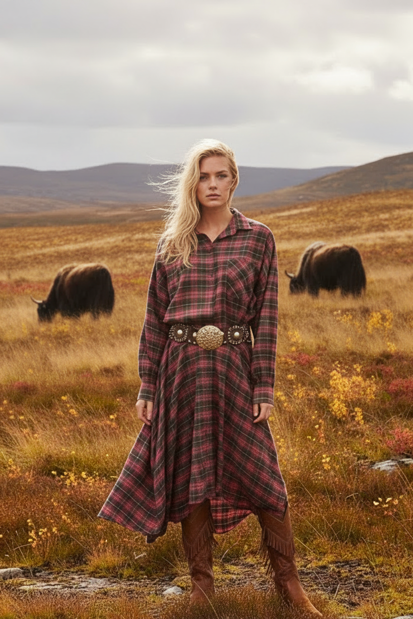 Bluse Highland Chic