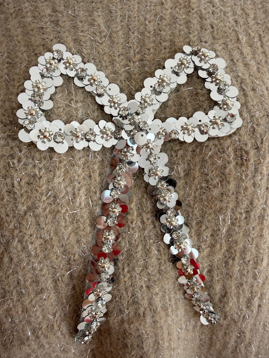 Strickpullover Bow