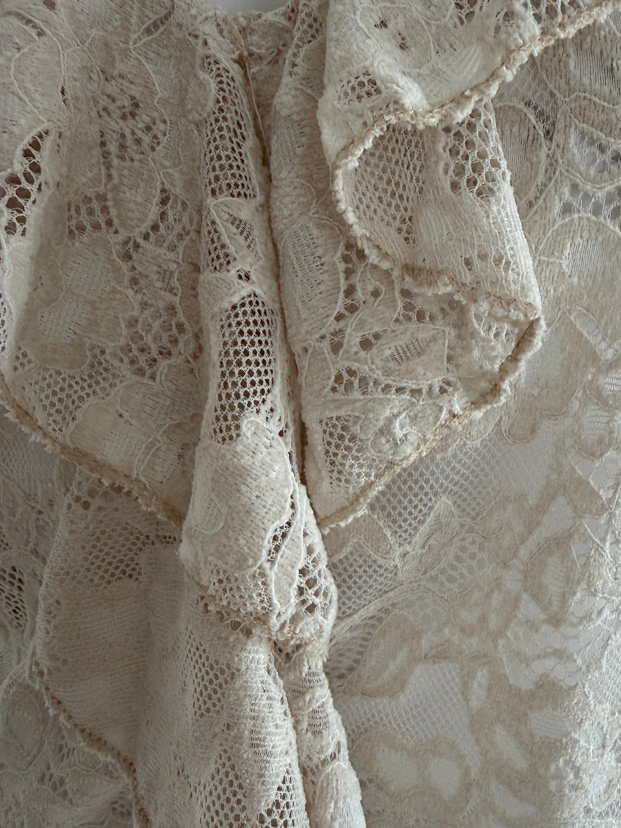 Elegante Spitzenbluse