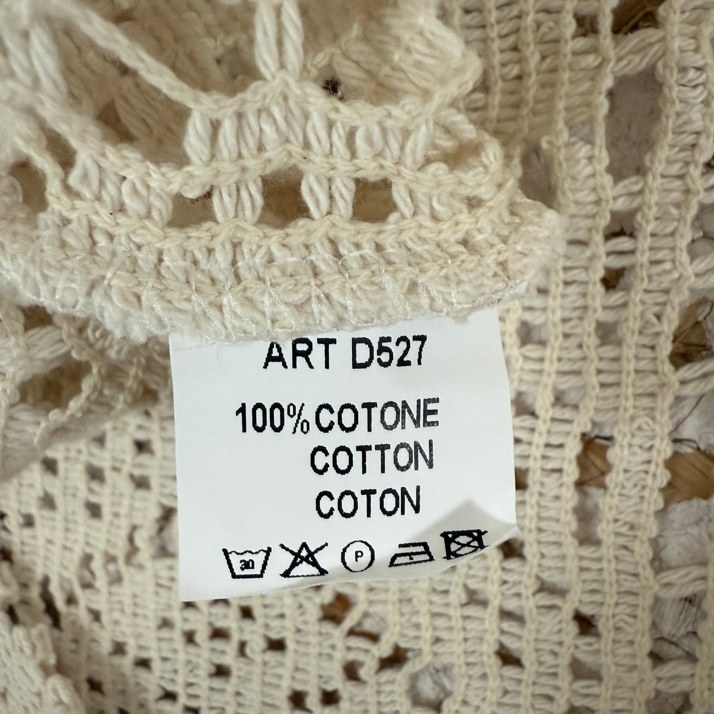 Strick Poncho Ibiza