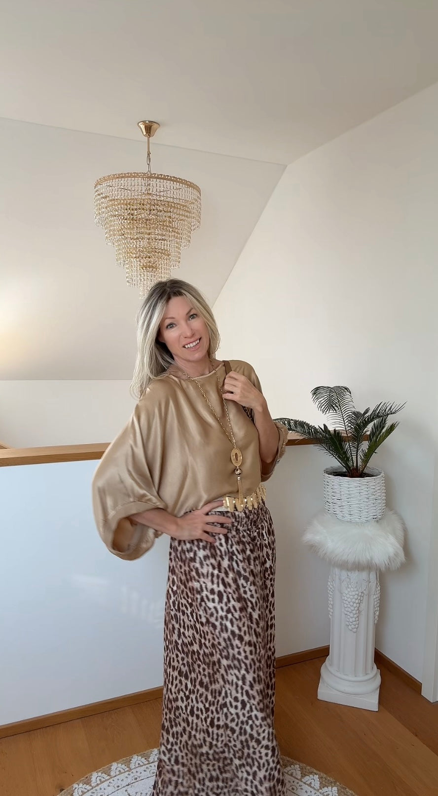 Satin Top Alice