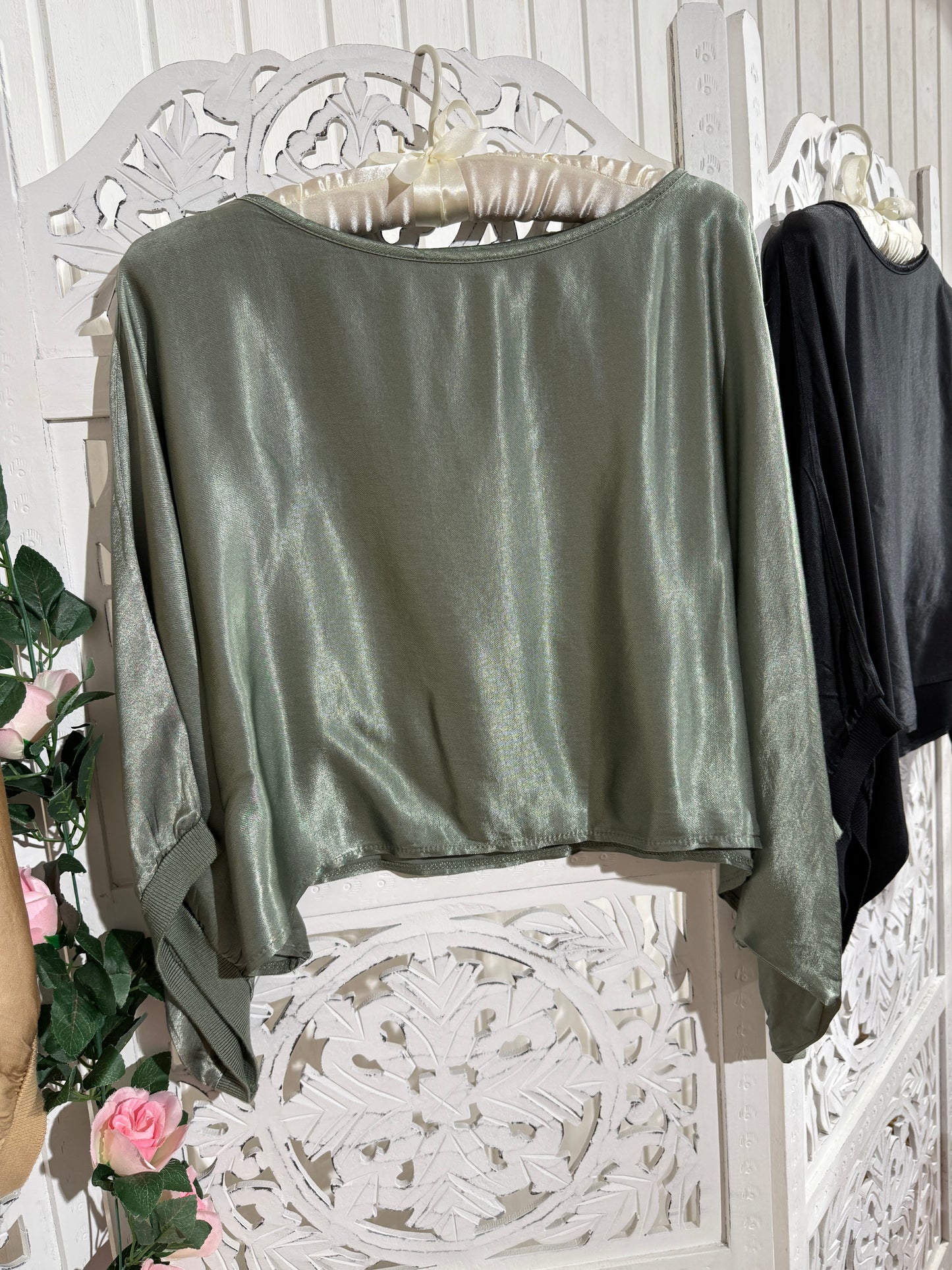 Satin Top Alice
