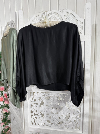 Satin Top Alice