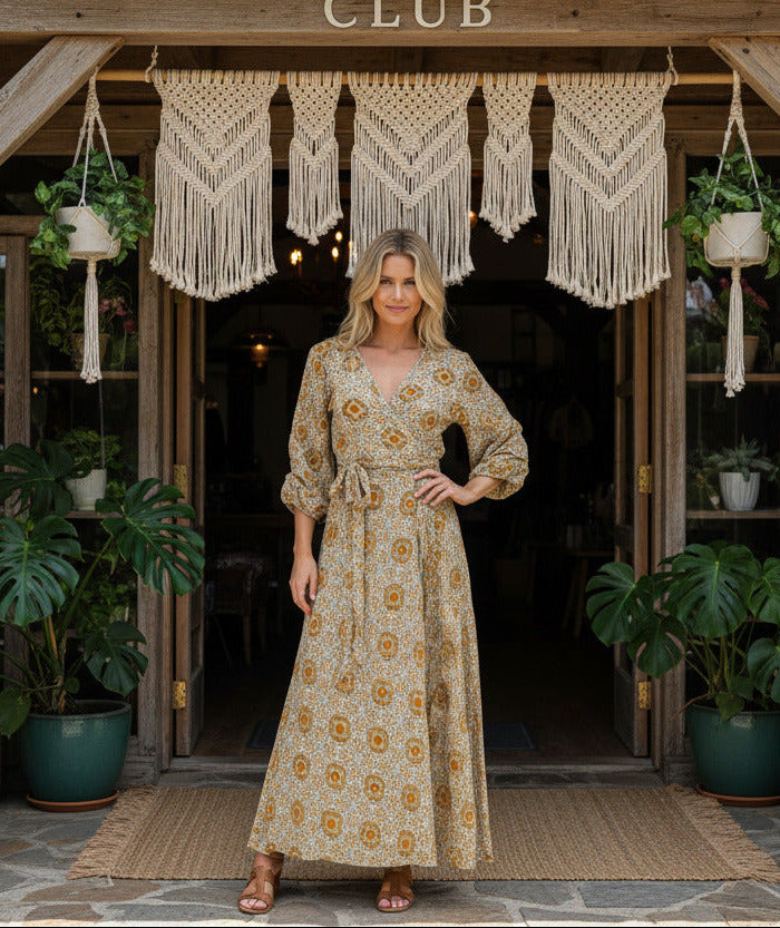 Hippy Chick Maxi Kleid Halia