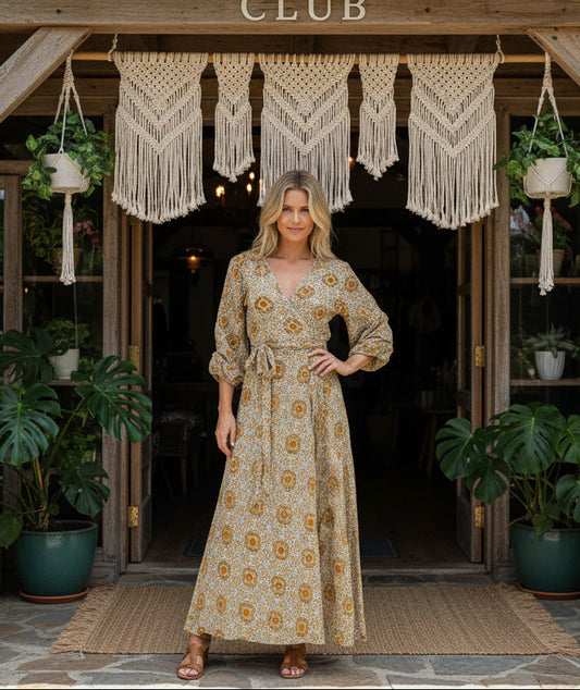 Hippy Chick Maxi Kleid Halia