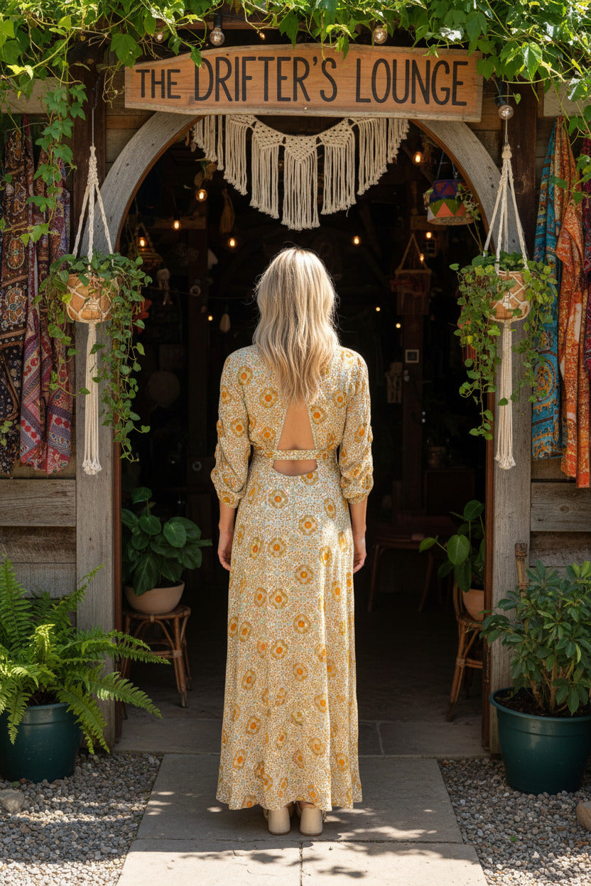 Hippy Chick Maxi Kleid Halia