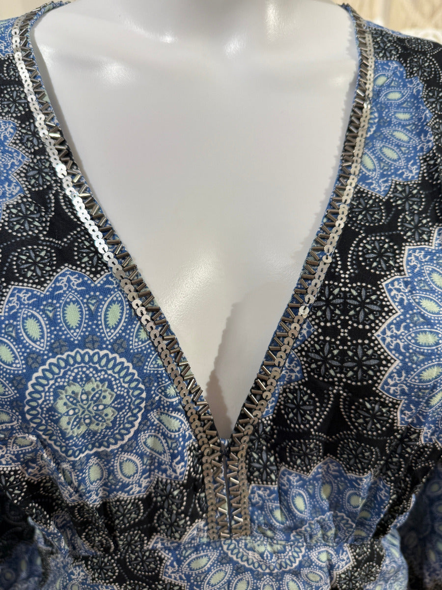 Hippy Chick Mae Robe Maxi Kleid