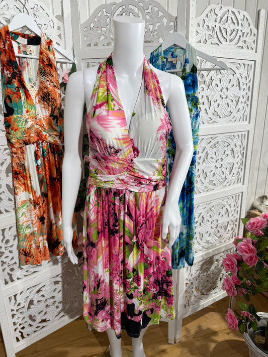 Kleid Flora pink