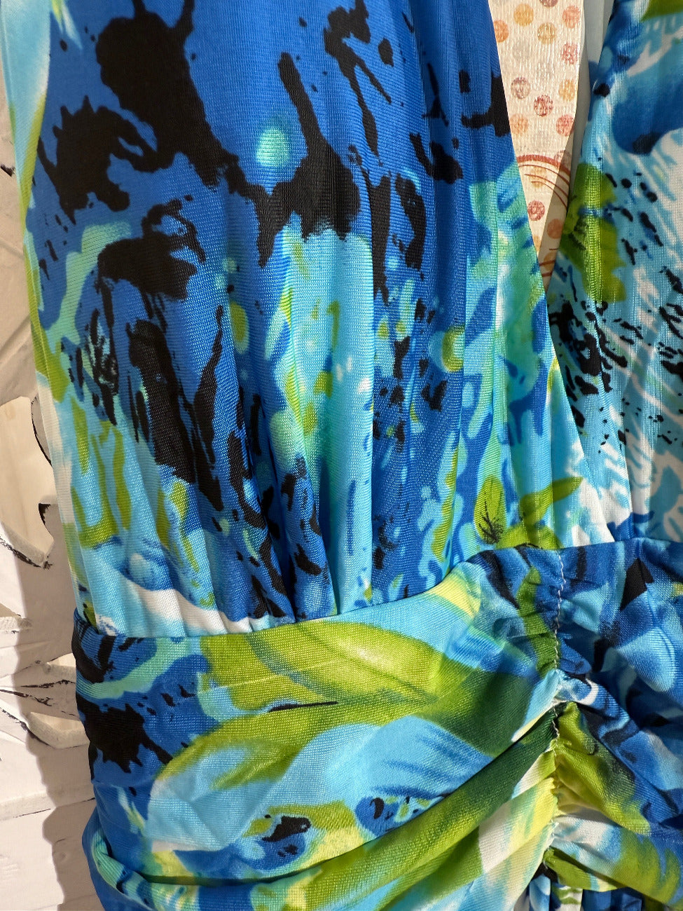 Kleid Flora blau