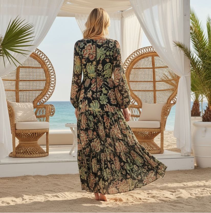 Jaase Kleid Deep Ozean