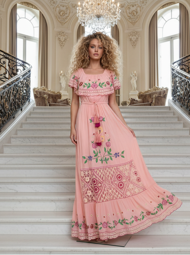 Zaimara Maxi Kleid