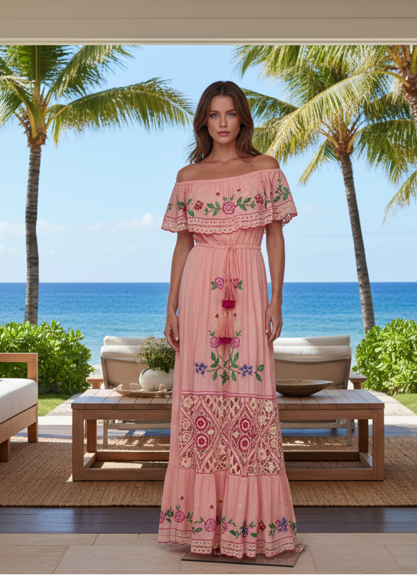 Zaimara Maxi Kleid