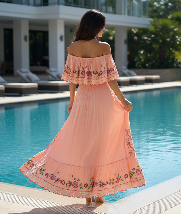 Zaimara Maxi Kleid