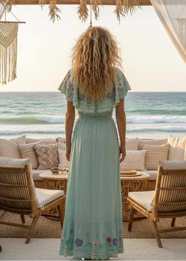 Zaimara Maxi Kleid
