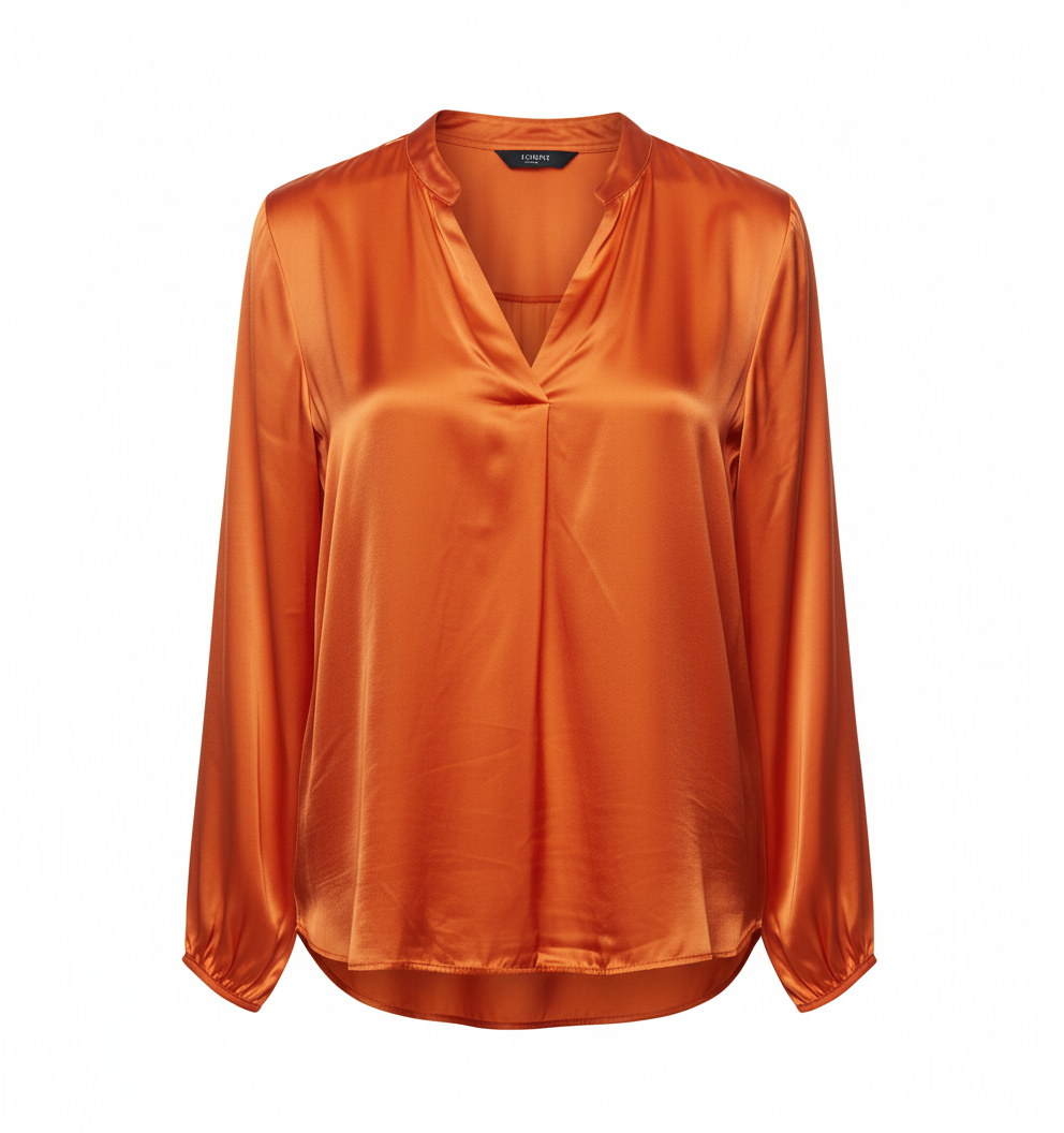 Satin Bluse Classic