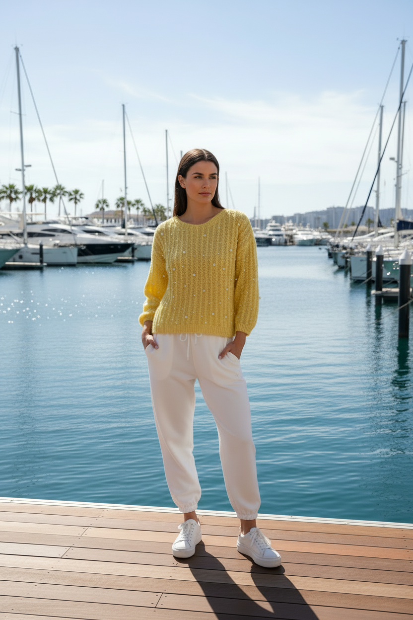 Strick Pullover Spring