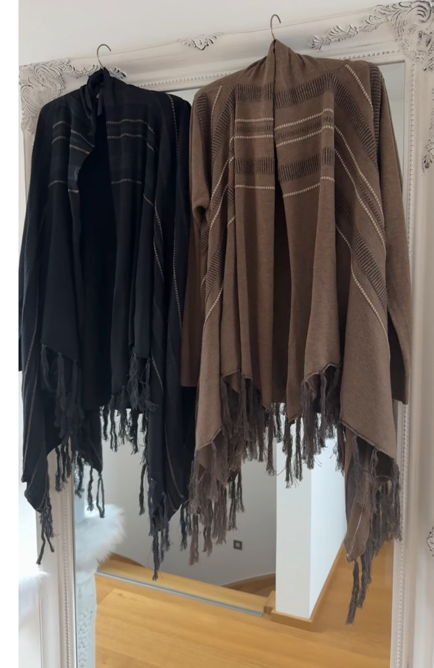 Poncho Jacke Idian Summer