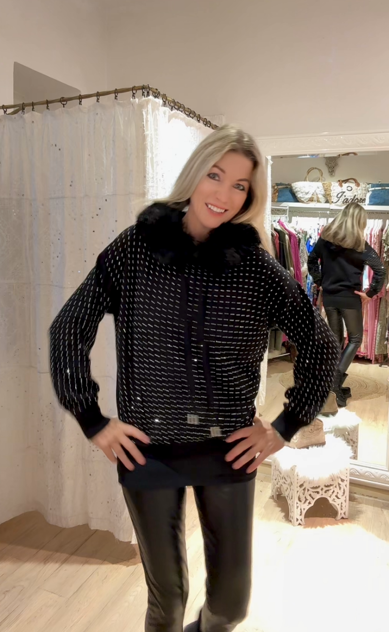 Kaputzen Strickpulli  Elena