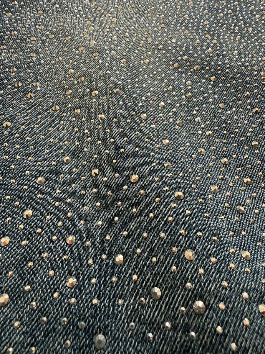 Banana Worker Jeans mit Glitzer