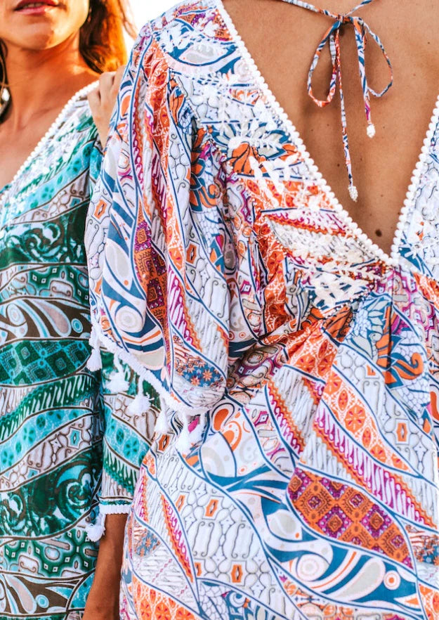Hippy Chick Bluse Amaranth